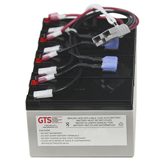 Global Technology Systems UPS replacement battery for APC RBC25